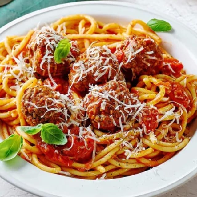 Spaghetti Meatballs.
