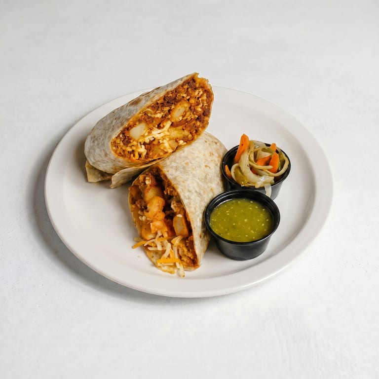Delicious Breakfast Burrito