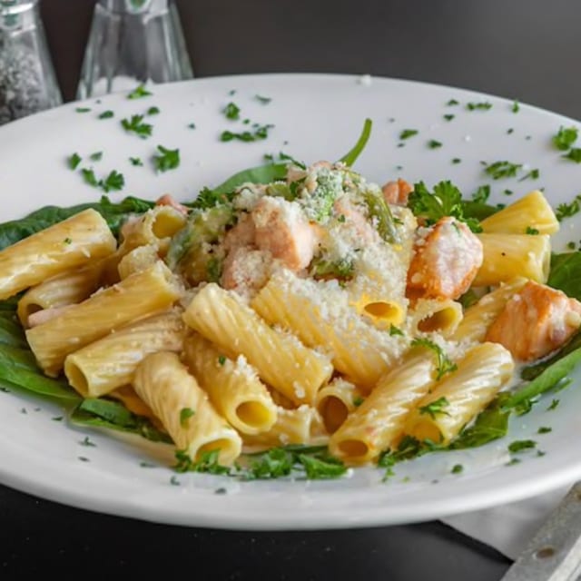 Creamy Salmon.