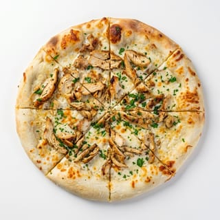 Chicken Alfredo Pizza